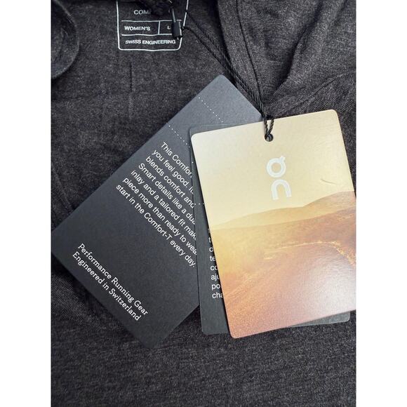 OnCloud Running Shirt Women's Large R.O.C. Comfort-T Performance Athletic Tee - Picture 6 of 8